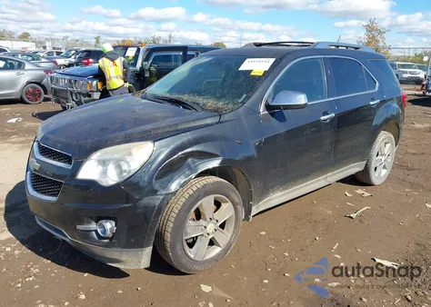 2013 Chevrolet Equinox Ltz z USA, uszkodzony, nr VIN 2GNALFEK5D6298686